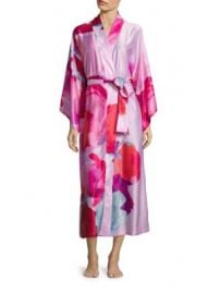 Natori - Abstract Printed Robe at Saks Fifth Avenue